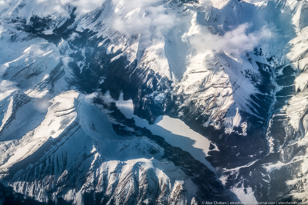 Гималаи фото сверху